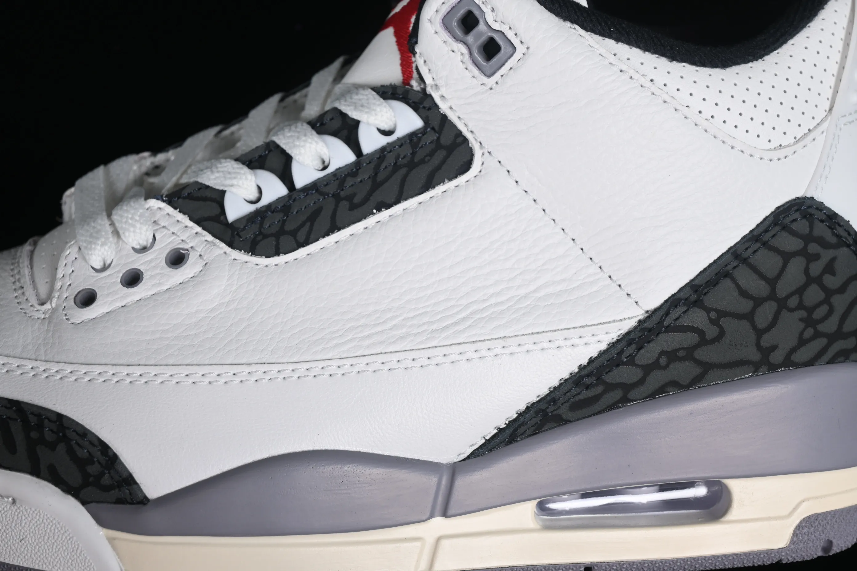 All categories Air Jordan Jordan series basketball shoes Air Jordan 3 Air Jordan 3 Retro "Cement Grey" AJ3 Joe 3 cement gray CT8532-106